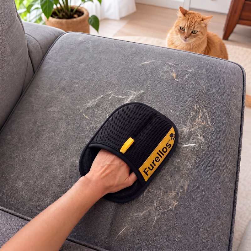 FURELLOS™- Gant Électrostatique Anti-Poils